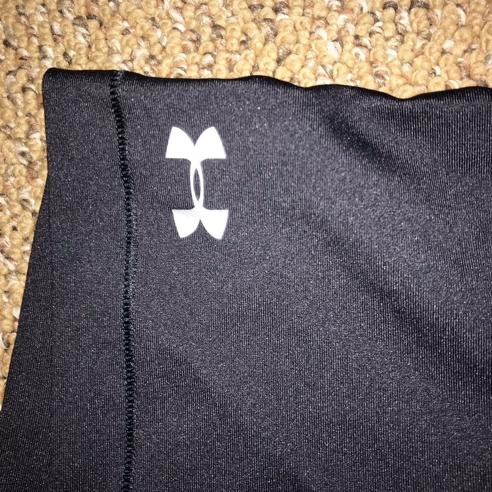 (NWT) UNDER ARMOUR BLACK SPANDEX - Picture 3 of 8